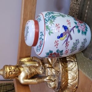 Hand Painted Jar